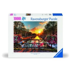 Ravensburger - Puzzle biciclete in Amsterdam 1000 piese design nou Ravensburger - 1